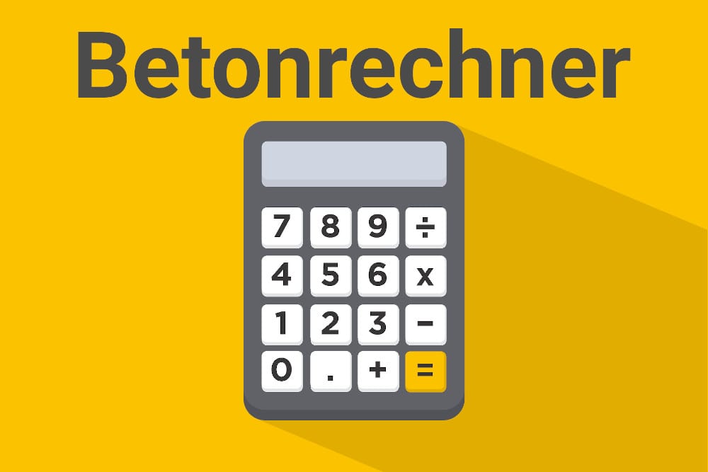 Betonrechner Menge Und Kosten Von Beton Berechnen